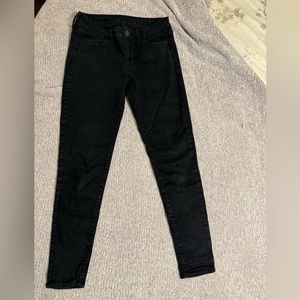 American Eagle Black Jeggings Size 8 Regular Must-Have Closet Staple!